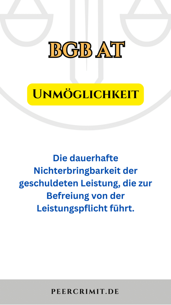 Unmöglichkeit