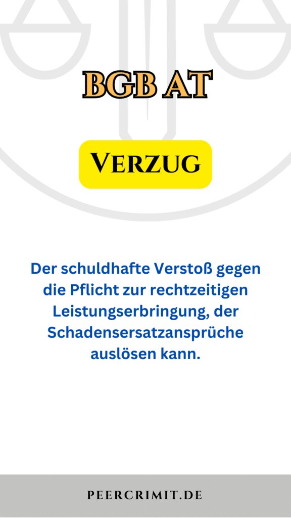 Verzug