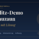Die Blitz-Demo am Bauzaun, Art. 8 GG mit Lösung. Schlagworte: Spontanversammlung, Eilversammlung, Auflösung.