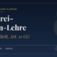 Die DreiStufen-Lehre, Berufsfreiheit, Art. 12 GG. Schlagworte: Ausübung, Subjektiv, Objektiv.